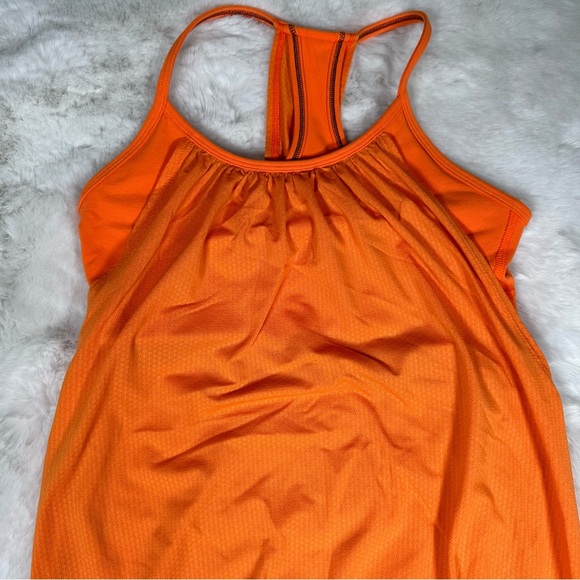 Lululemon No Limits Orange Tank Top - Picture 6 of 9